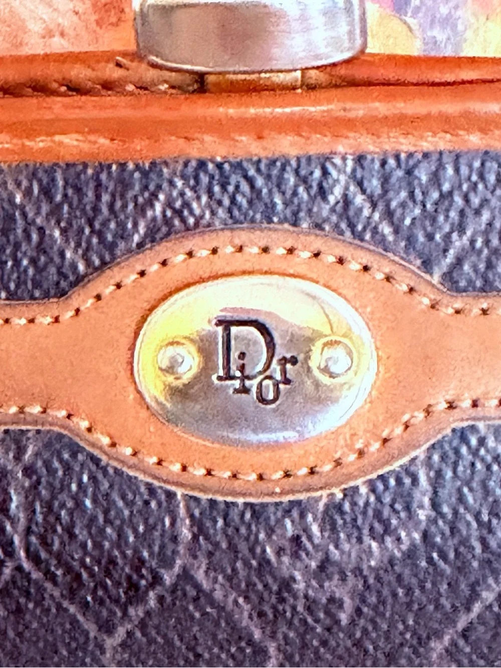 Dior christian leather